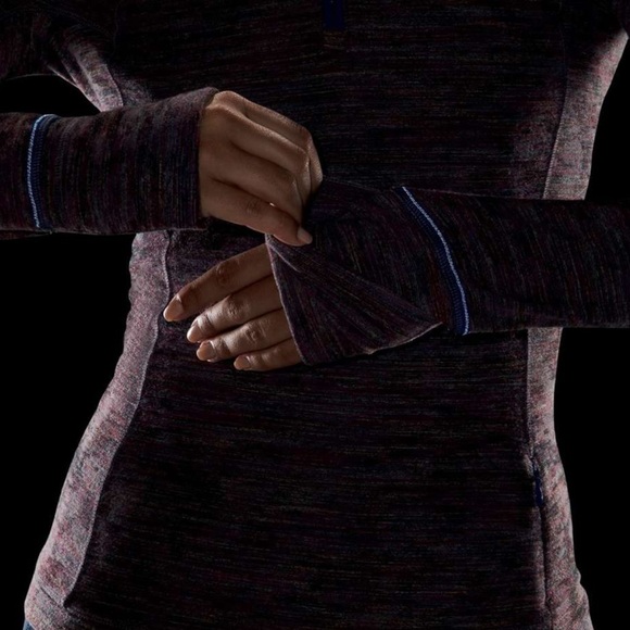 Lululemon Its Rulu Run Half-Zip size 2Women's Multicolor Long Sleeve Top - Picture 5 of 13